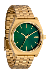 Time Teller — Gold / Green Sunray