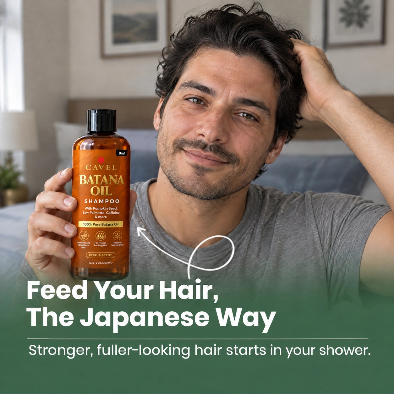 Cavel Batana Oil Shower Set, feed your hair the Japanese way